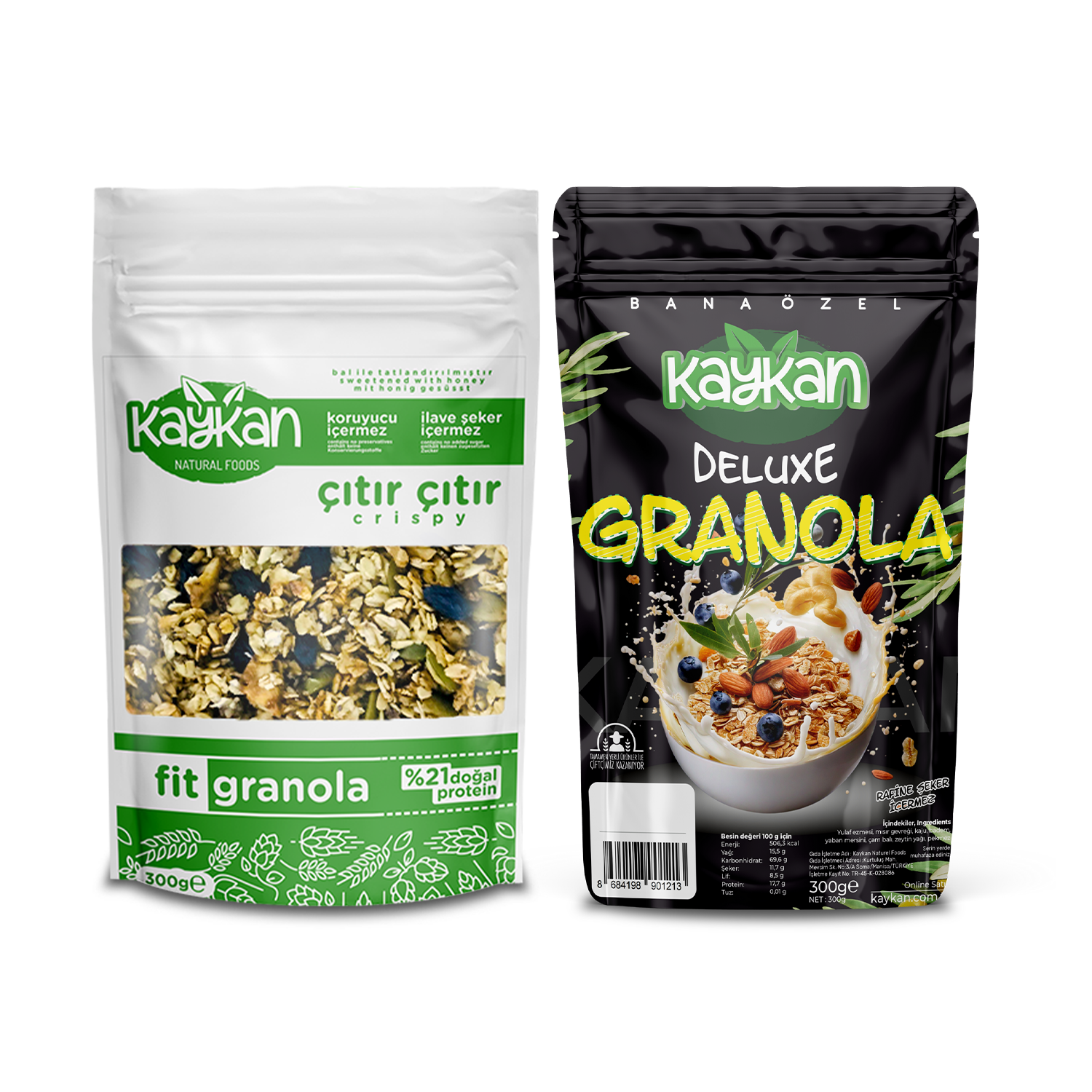 Granola Delux & Granola Fit