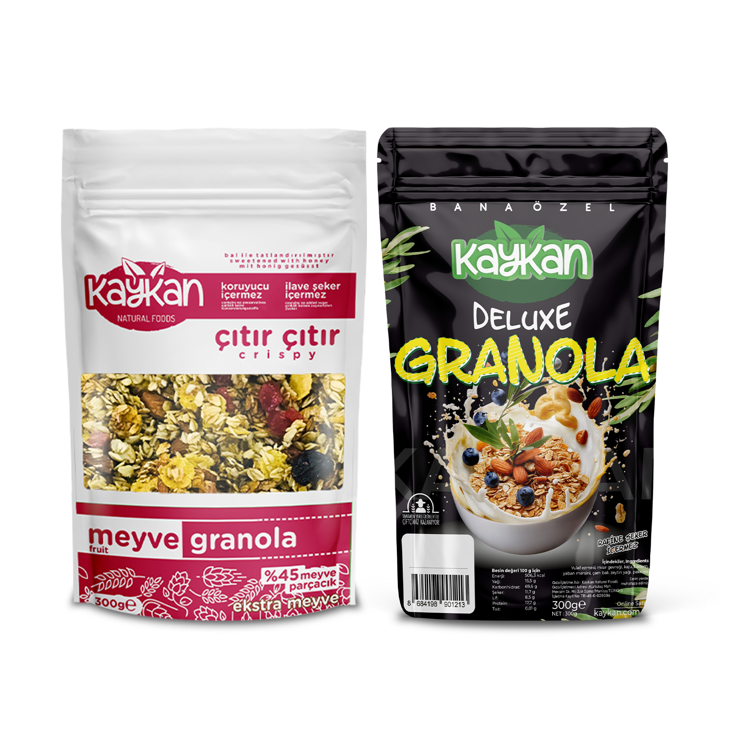 Granola Deluxe & Granola Meyve